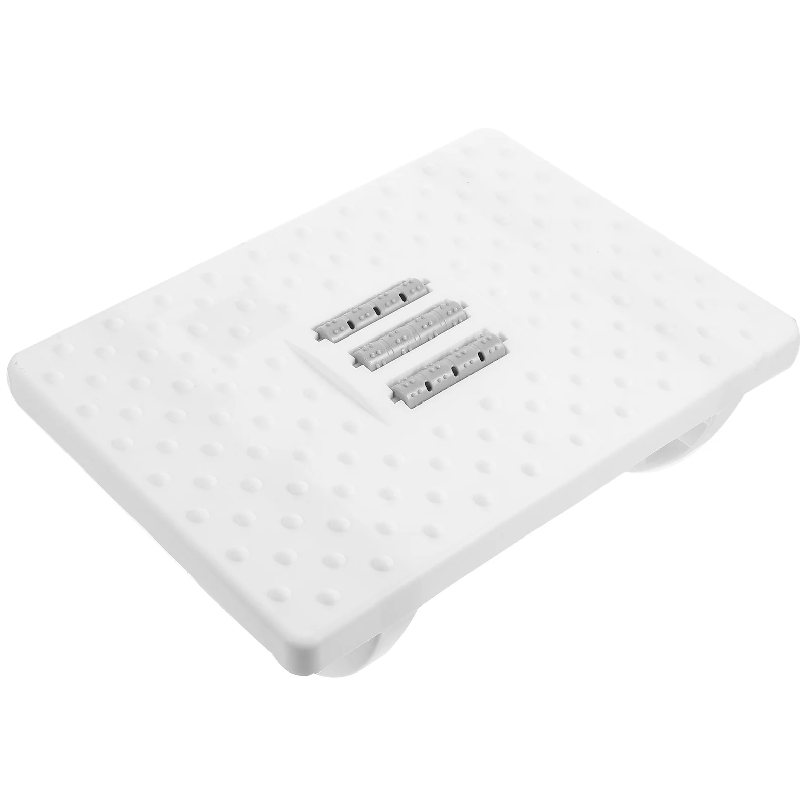 

Foot Rest Under Desk Office Foot Stool Convenient Footrest Under Desktop Roller Foot Resting Stool