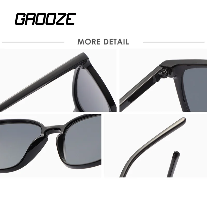 Солнцезащитные очки GAOOZE в винтажном стиле для мужчин и женщин зеркальные