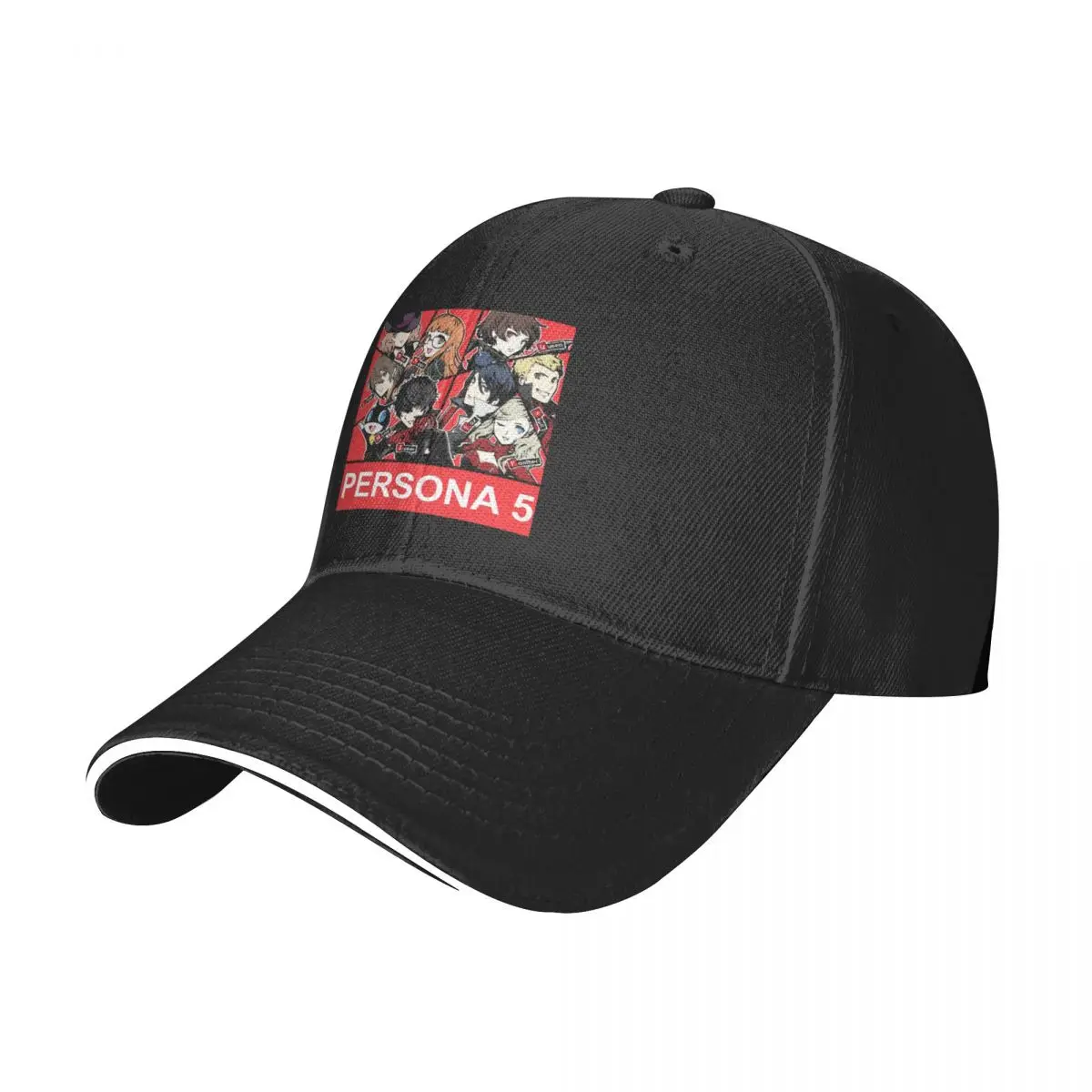 

Женская бейсбольная кепка Persona 5 Phantom Thieves, винтажная Повседневная Бейсболка в стиле хип-хоп