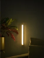 motion sensor light wireless under cabinet rip night light build in battery led lamp closet back light for home bedroom kitchen