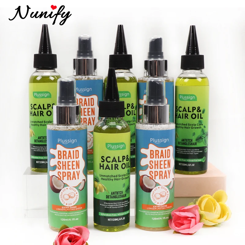 With Olive Oil For Crochet Braid Healthy Scalp Care Coconut 