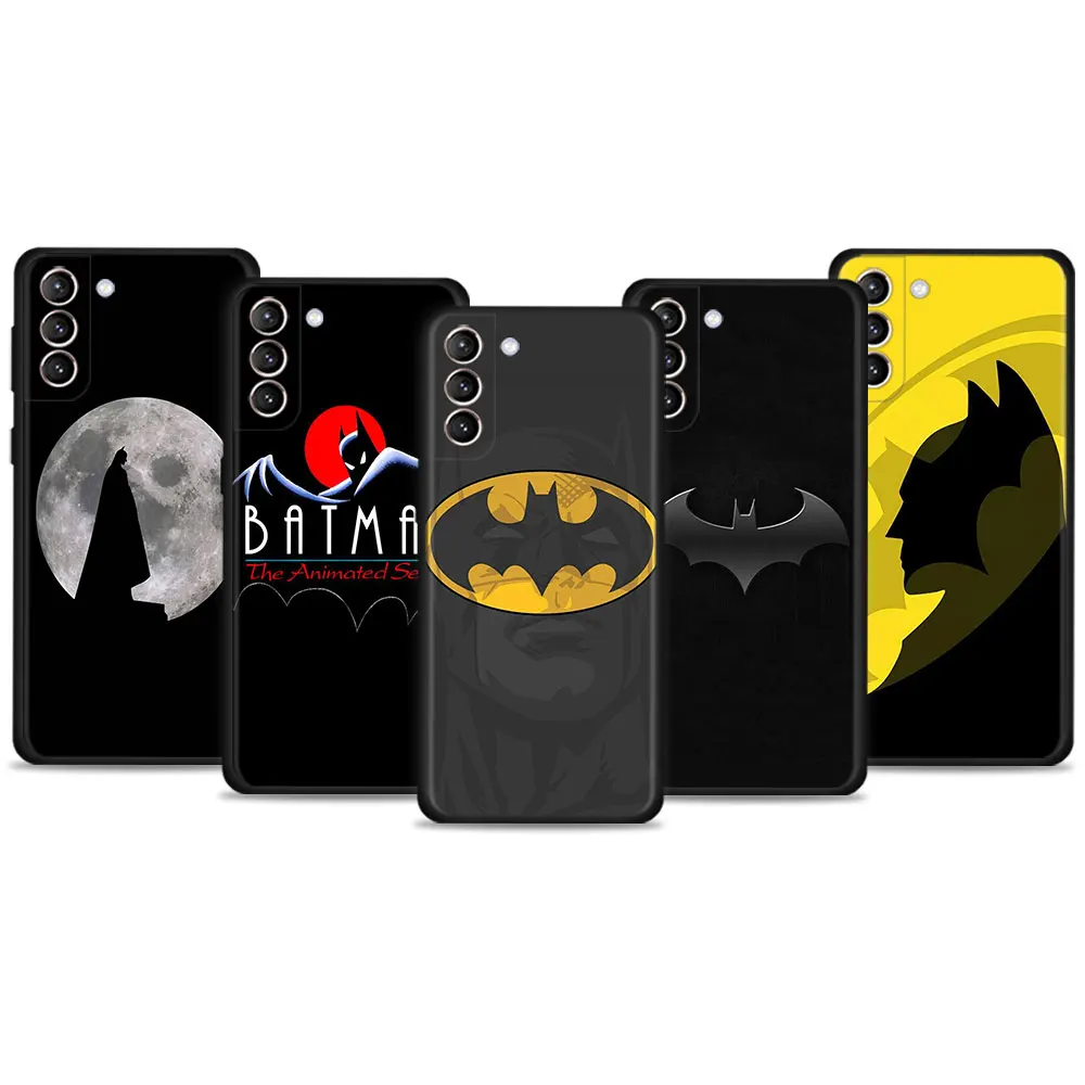 

Batman Begins logo Coque for Samsung Galaxy S22 20 21 FE Ultra S10 S9 S8 Plus S10 Note 20 10 Celular Funda Phone Case Cover