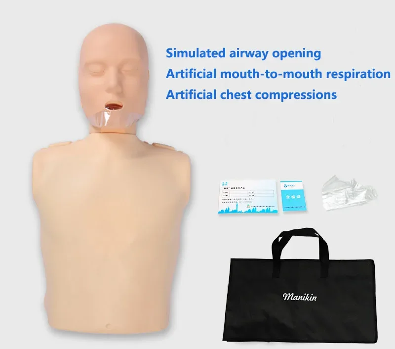 СЛР Симулятор сердечно-легочной реанимации Бюст Медицинский манекен Учебная
