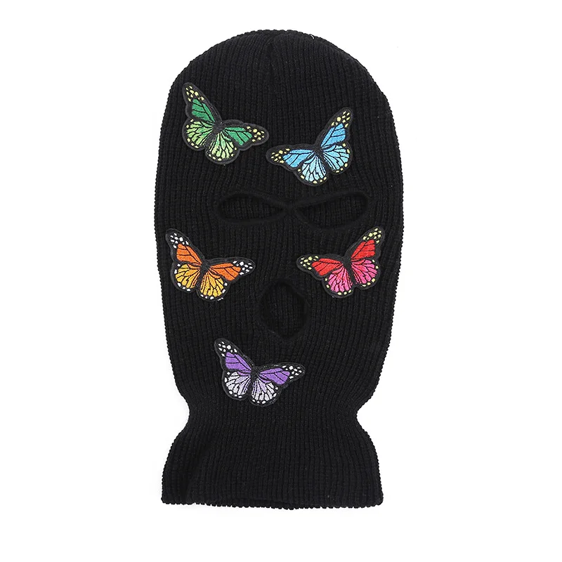 Закрывающая на все лицо Лыжная маска раньше Балаклава с 3 отверстиями Зимняя