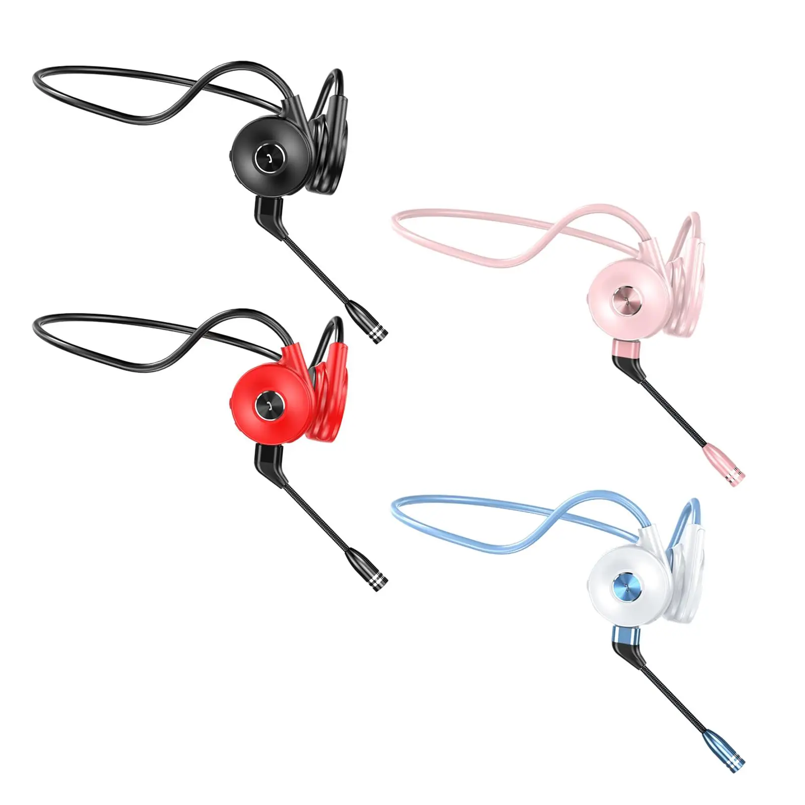 

Open-Ear Bluetooth 5.0 Bone Conduction Headphones Waterproof HD Sound Noise Reduction for Running Driving Answering Call