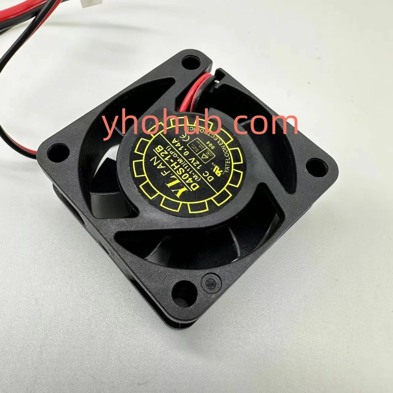 YLFAN D40SH-12B DC 12V 0.14A 40x40x15mm 2-проводной Вентилятор охлаждения сервера
