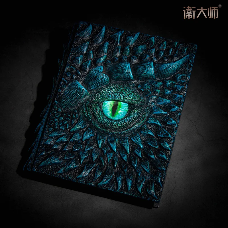 Big Size 4A Size 3D  Dragon Notebook High Value Hand Account Book
