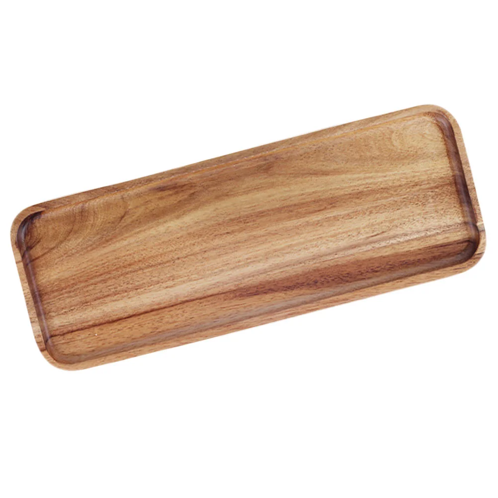 

Acacia Wood Pallet Bread Holding Tray Wooden Household Fruit Breakfast Coffee Storage