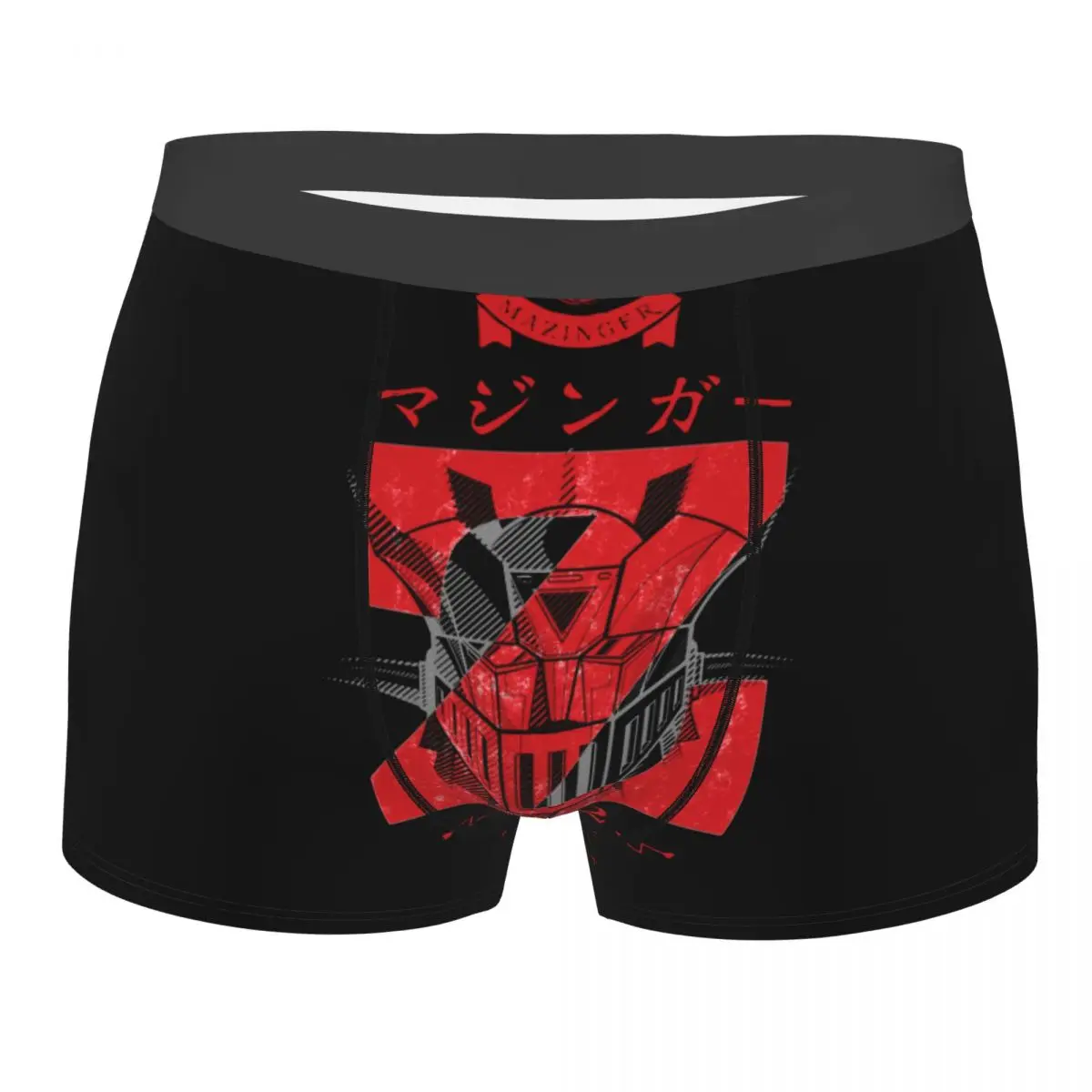 

Мужское нижнее белье Mazinger Z, боксеры в стиле аниме, мужские трусы из полиэстера