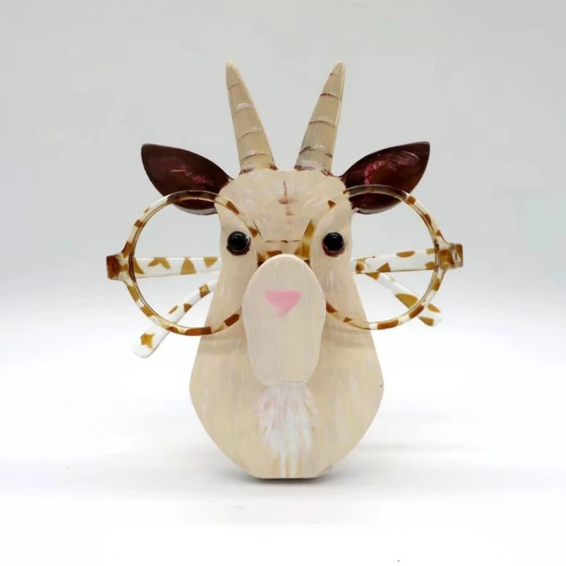 Деревянный держатель для очков с животными солнцезащитные очки подставка милый