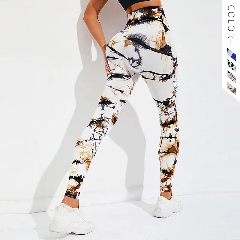 

Новые штаны для йоги, бесшовные тренировочные колготки с завышенной талией, стильные штаны для фитнеса и подтяжки бедер