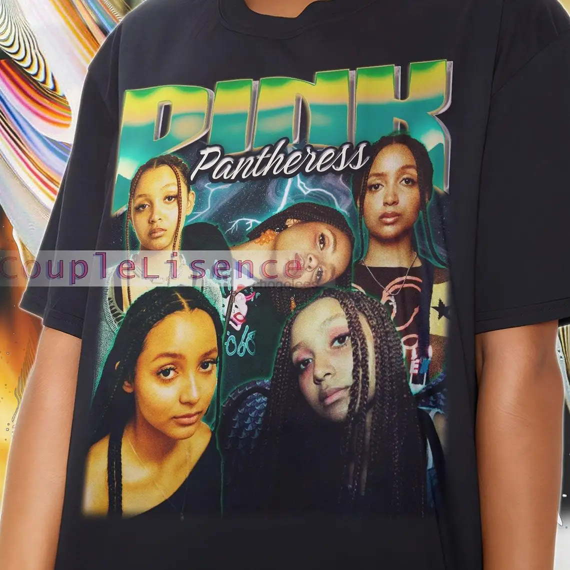 Винтажная рубашка PINKPANTHERESS ретро в стиле 90-х свитер PinkPantheress Merch