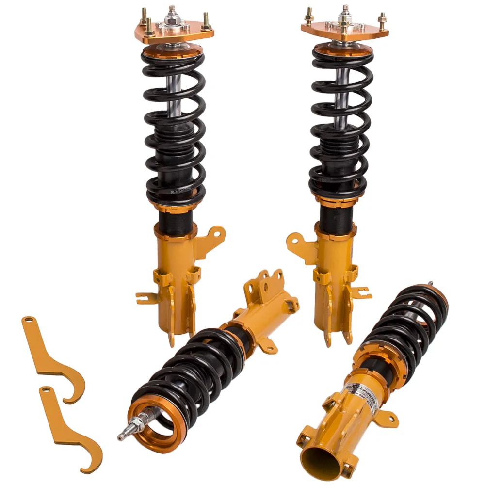 

Coilovers Kit for Hyundai Tuscani GS Coupe 2-Door 2005-2008 Adjustable Damper Shocks Coilover Suspension Coil Spring Strut
