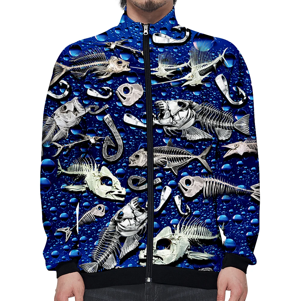 

Long Sleeve Jacket Coats Sweatshirts Man Women Runing Sport Autumn Winter Zipper jaqueta masculina 3DPrint