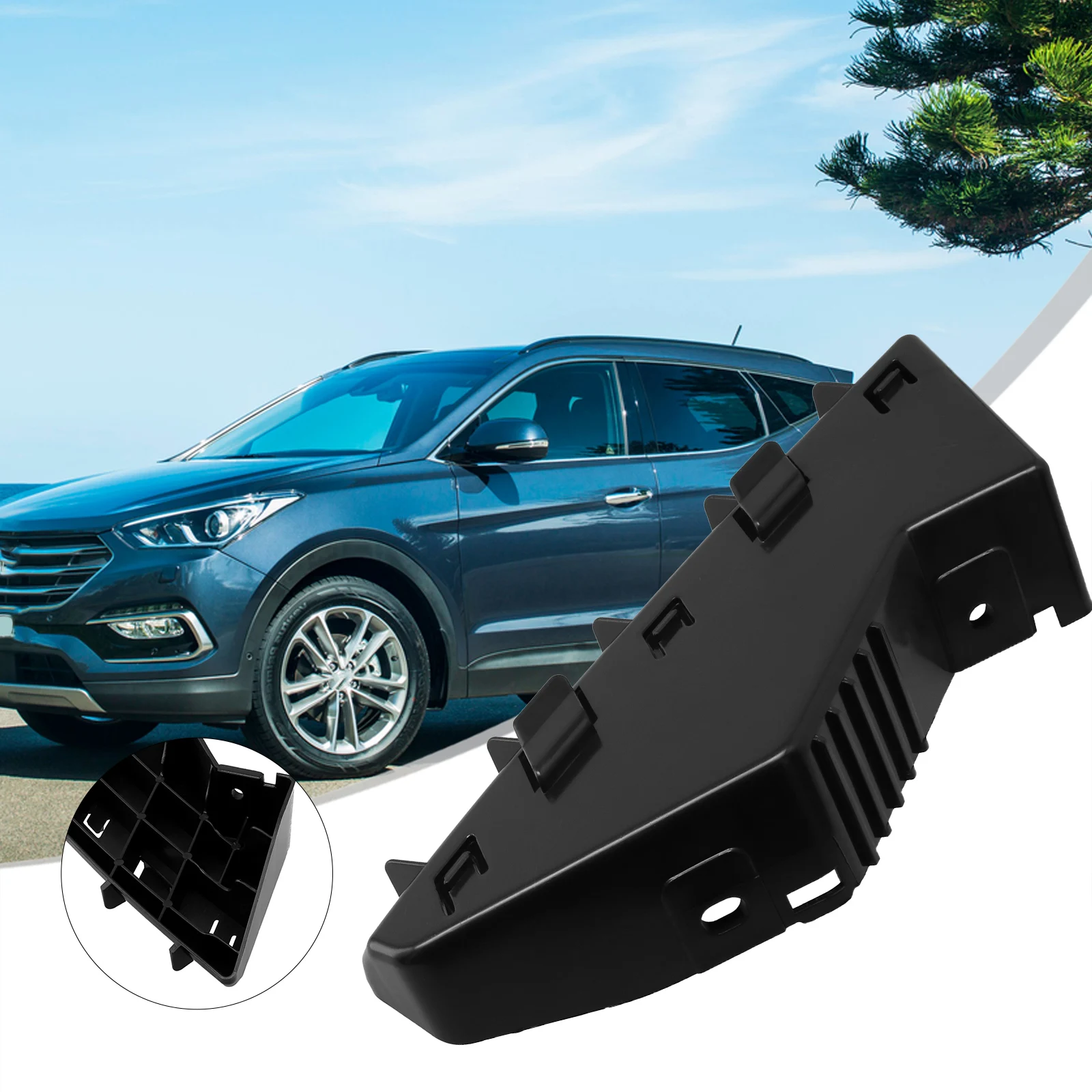 

Car Accessories Bumper Upper Bracket 2013-2019 86551-2W000 86551-4Z000 Bumper Bracket For Hyundai Santa Left Side