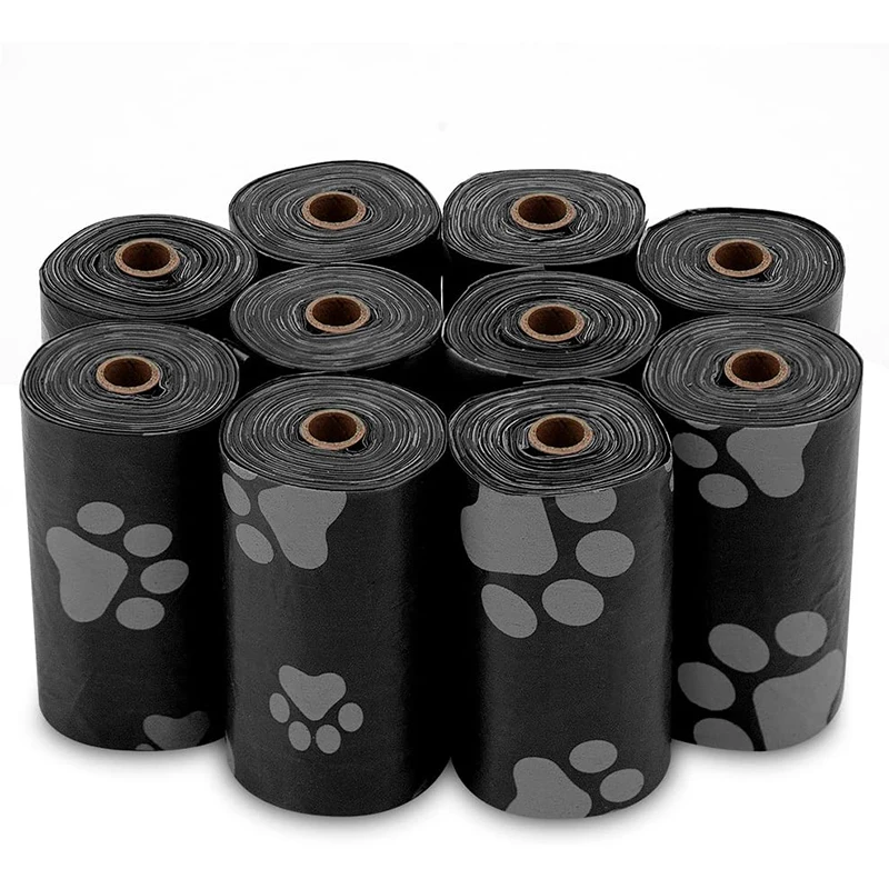 120 Rolls Dog Poop Bag Outdoor Cleaning Poop Bag Outdoor Clean Pets Supplies for Dog 15Bags/Roll Refill Garbage Bag Pet Supplies images - 6