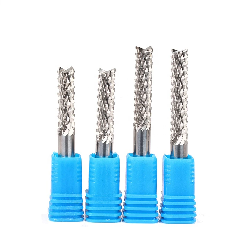 

10pcs Shank 3.175/6/8/10/12mm Carbide Tungsten Corn Cutter Cutting PCB Milling Bits End Mill CNC Router Bits Cnc Mill