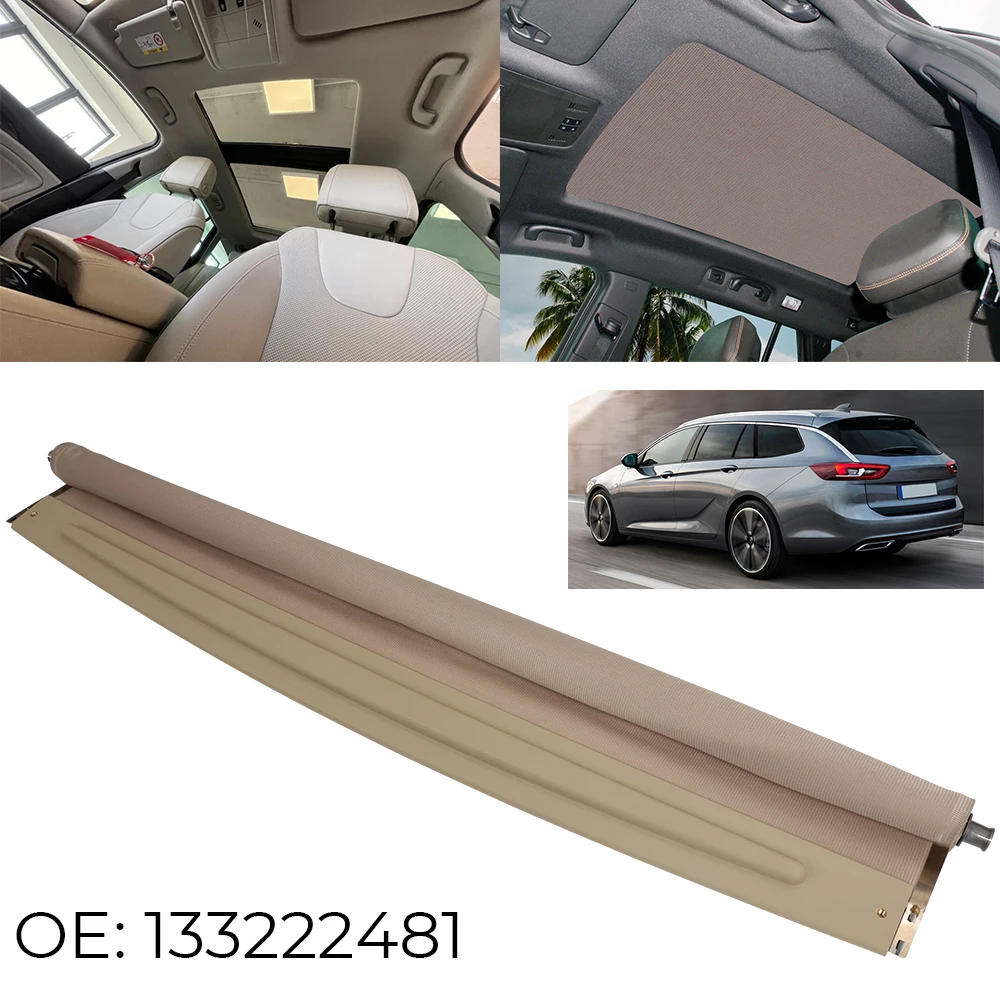 Автомобильная панорамная солнцезащитная занавеска на крышу в сборе для Opel Insignia