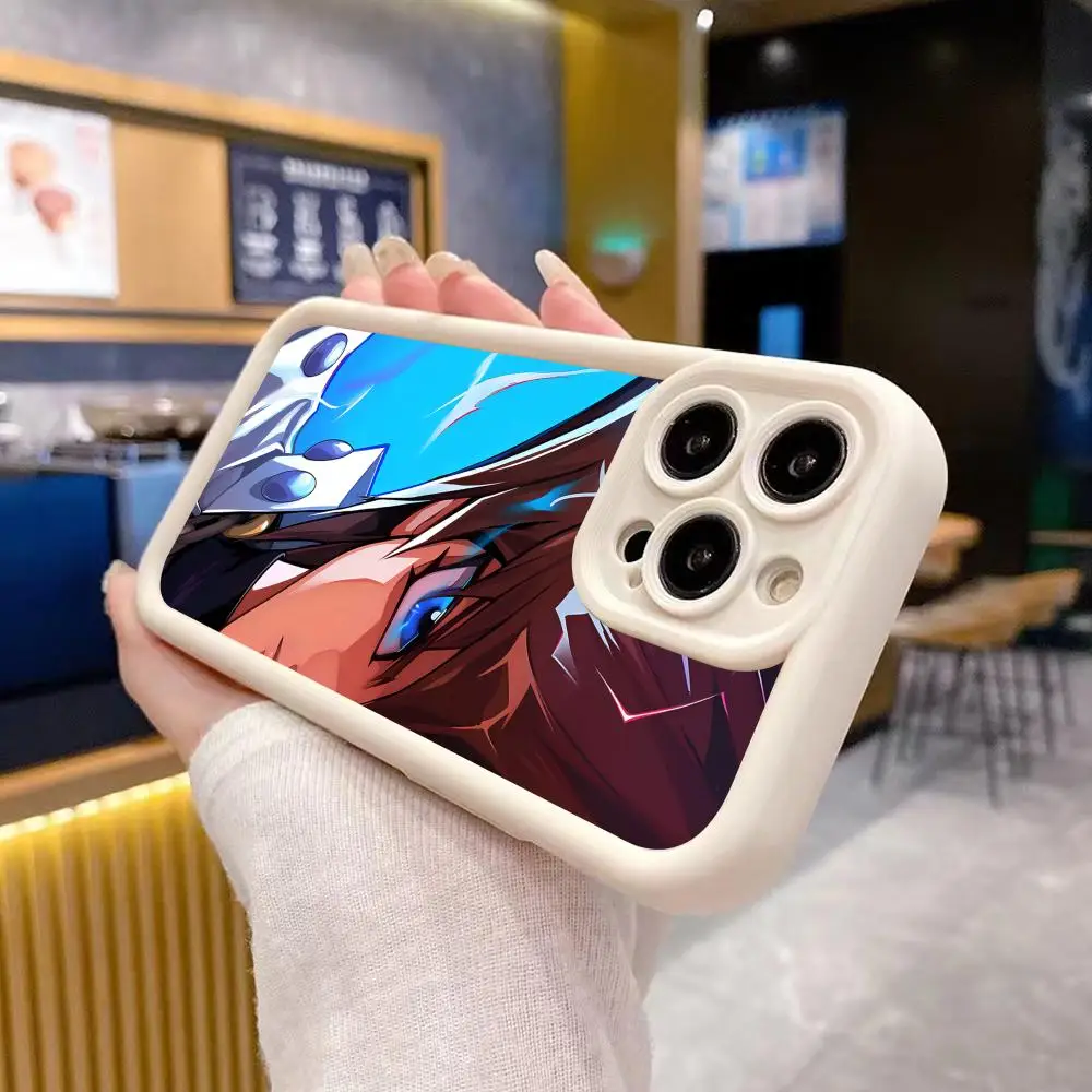 Фото Чехол для телефона Yugioh Seto Kaiba для iPhone 17 16 15 14 13 12 11 Air Pro Max Plus, белый, мягкий, из ТПУ, противоударный №4