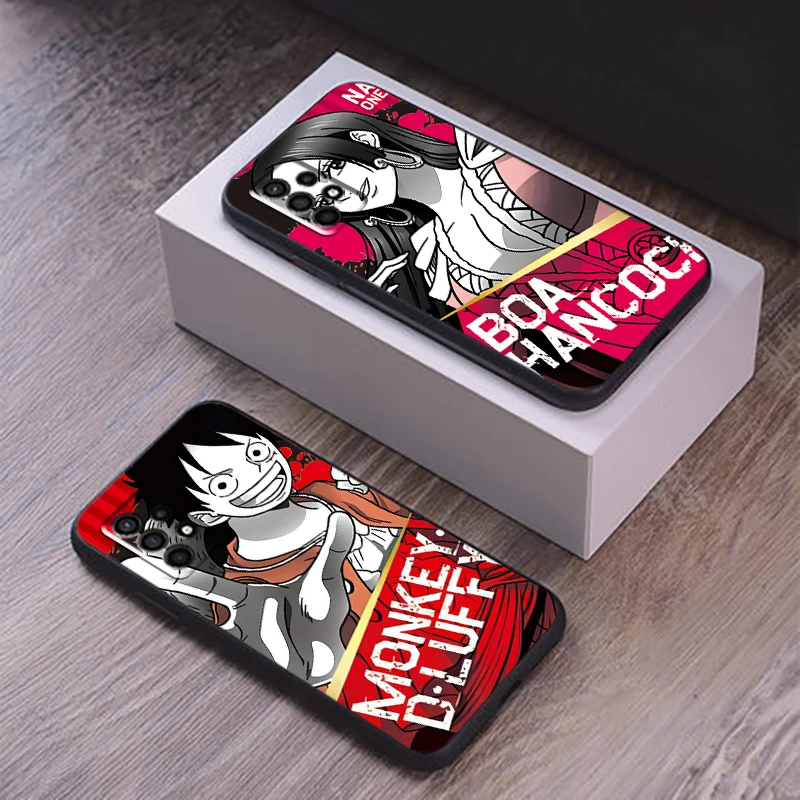 

Anime ONE PIECE Phone Case For Samsung Galaxy S10 Lite S10E S10 5G S10 S9 S8 Plus Back Silicone Cover Liquid Silicon Coque