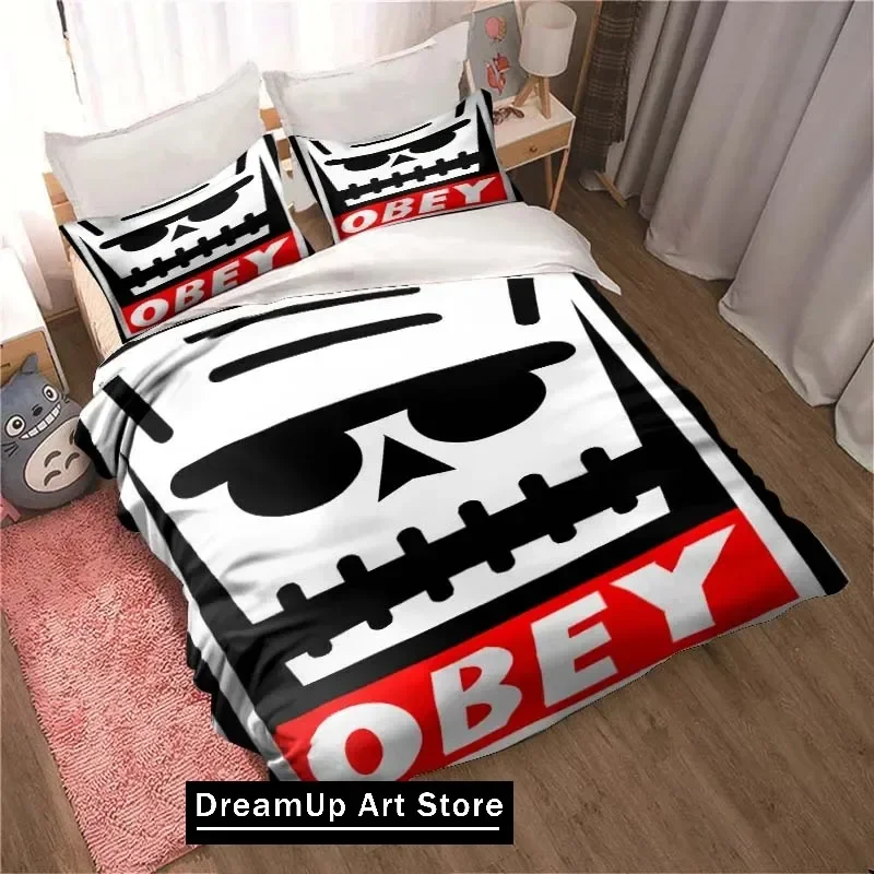 Комплект постельного белья Spoof O-OBEY из микрофибры