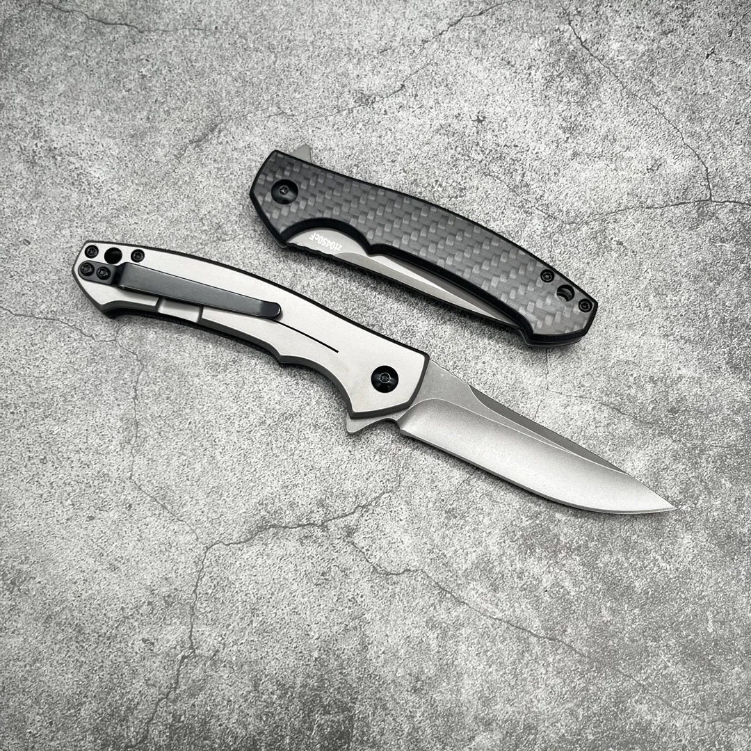 Складной нож Z &amp T 0450CF G10 карманный боевой инструмент из углеродного волокна для