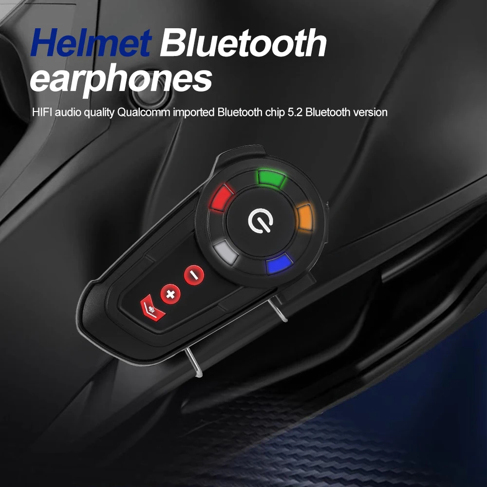 

Bluetooth-гарнитура для мотоциклетного шлема, водостойкая