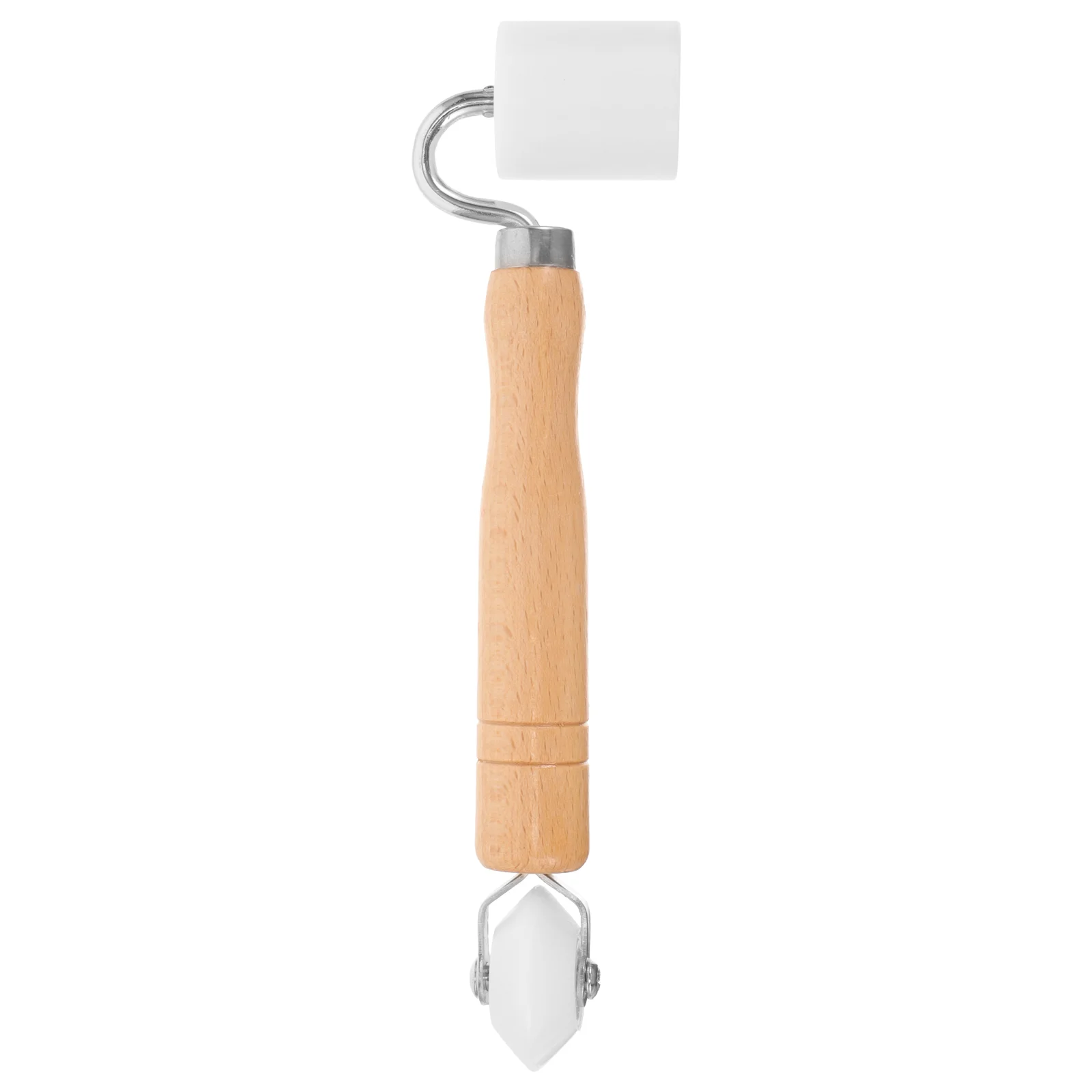 

Wallpaper Seam Roller Tool Walkers Piping with Wood Handle Smoother Plastic Smoothing
