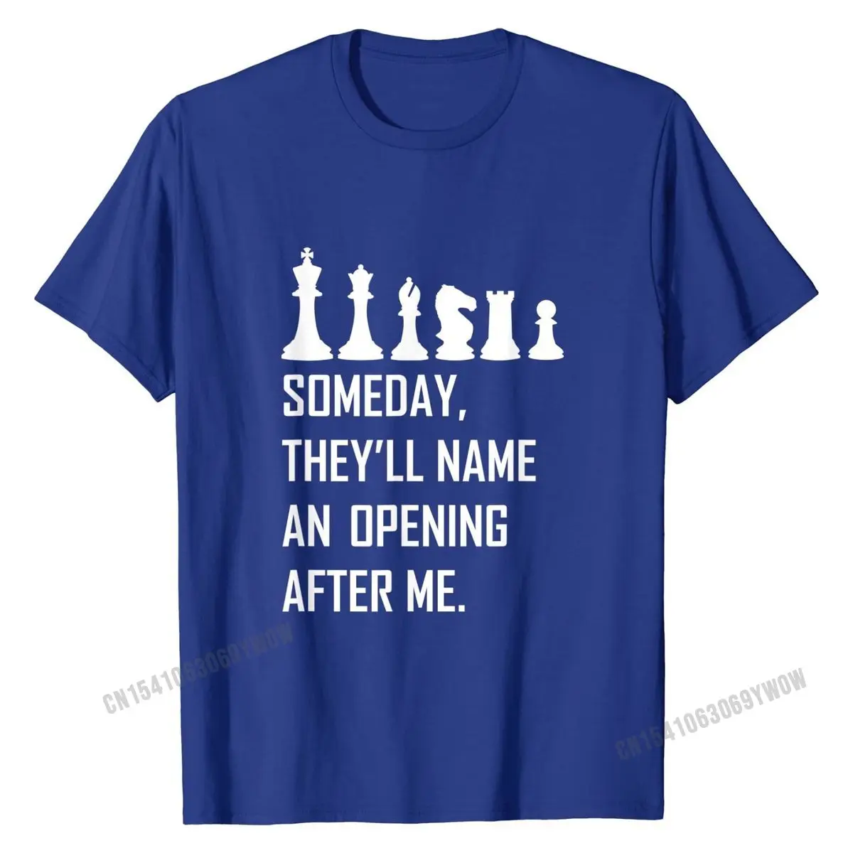Забавная Шахматная рубашка 1 Хлопковая мужская футболка с надписью открытия