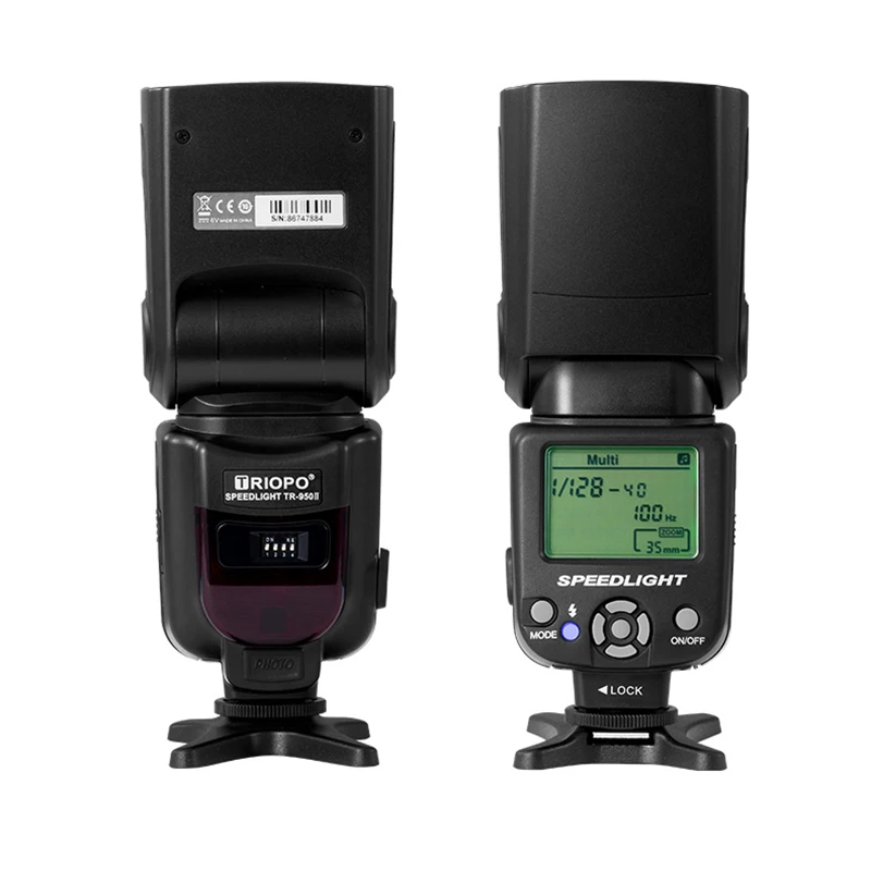 Фото Triopo фотовспышка Speedlite и G4 2,4G Беспроводная передача для камеры Nikon Canon 650D 550D 450D 1100D 60D 7D 5D №4
