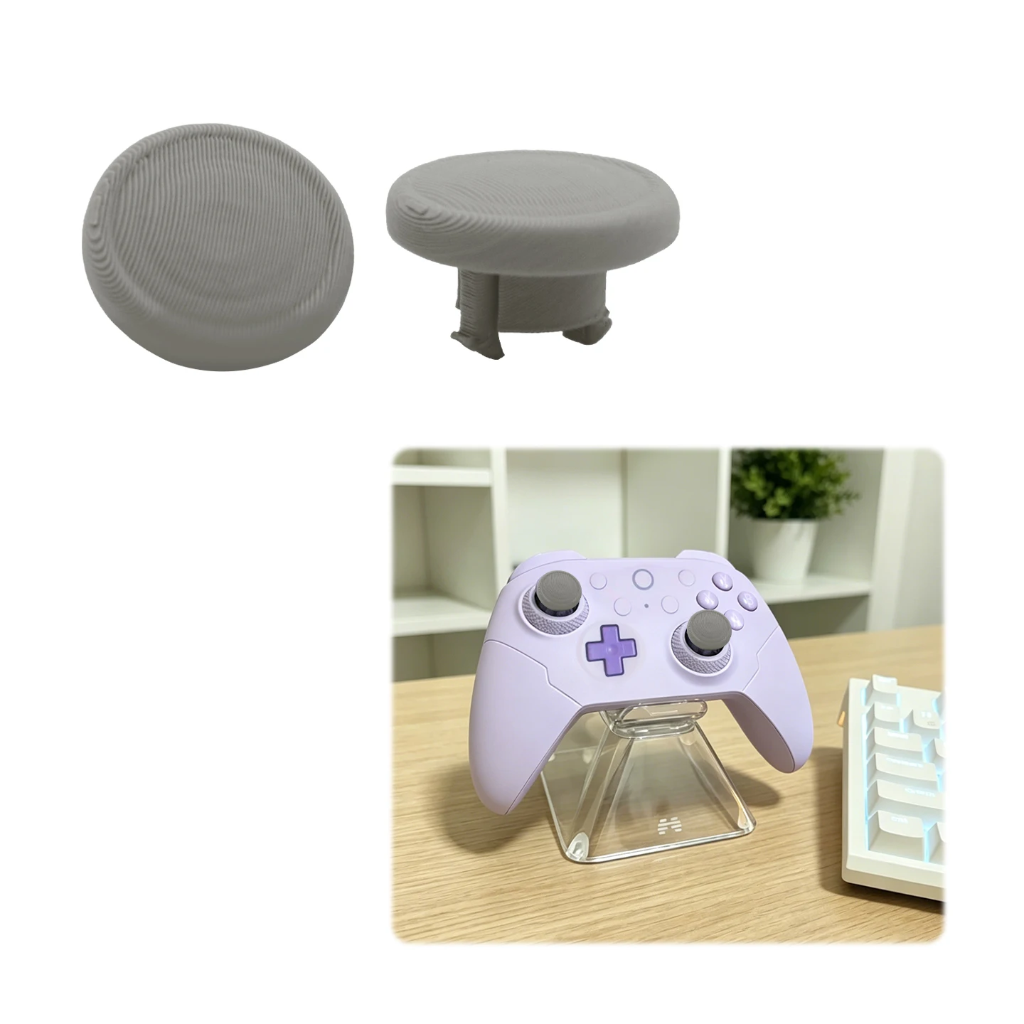 Фото Запасные части для джойстика 8BitDo Ultimate 2C: накладки на стики, предотвращающие расшатывание, усиленные и устойчивые, для ремонта. №1