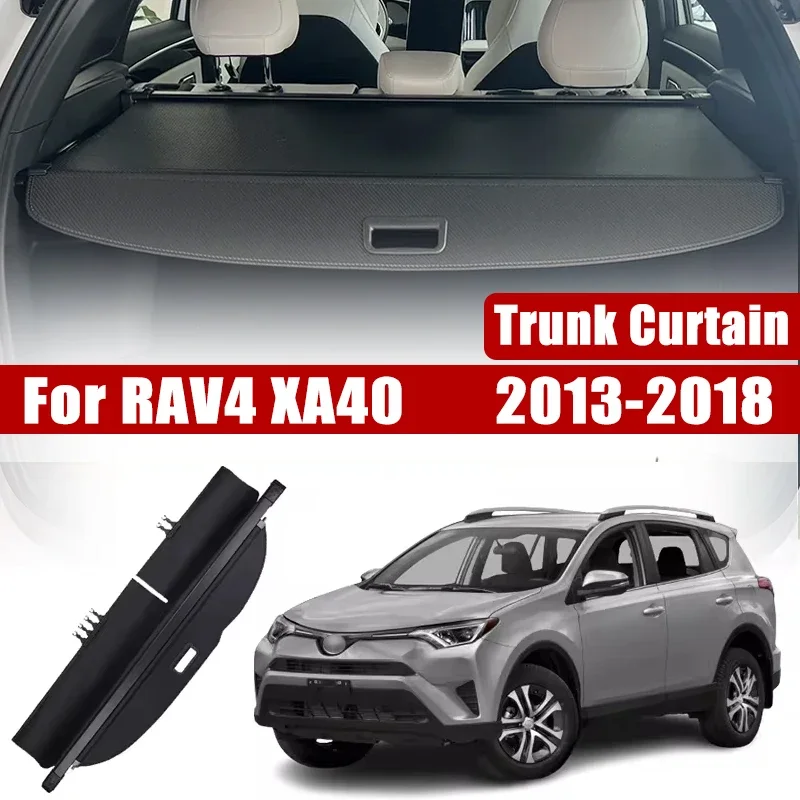 Аксессуары для Toyota RAV4 XA40 2013 ~ 2018 багажник автомобиля груза занавеска хранение