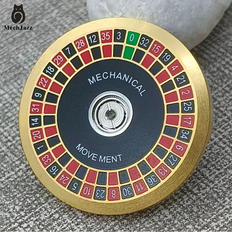Автоматический гравированный ротор-осциллятор MechJazz Starburst для механизмов NH35NH36, детали для модификации механических часов (art.: 3920dbf533d08) - 3920dbf533d08