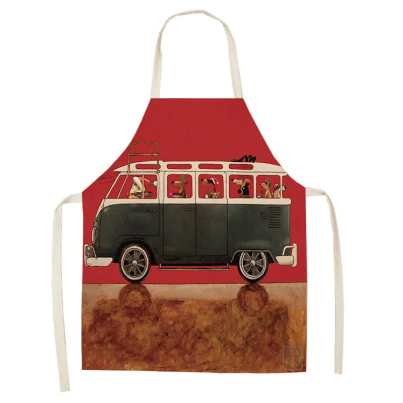 

Детский фартук с рисунком Санта-Клауса