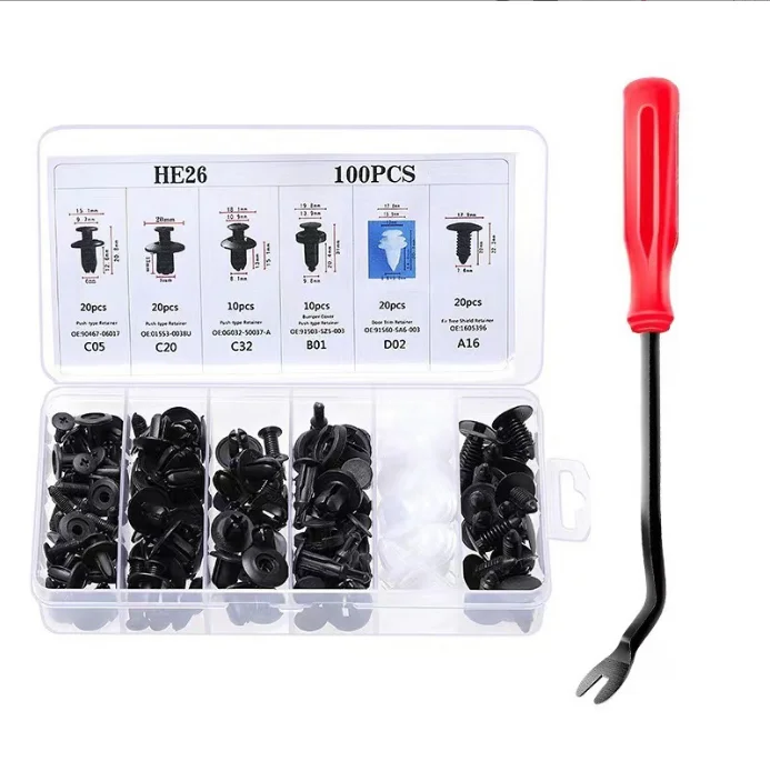 

Автозастежка, зажим для автомобильного крыла, фиксатор, заклепка, бампер для обшивки двери, комплект креплений, аксессуары для салона автомобиля