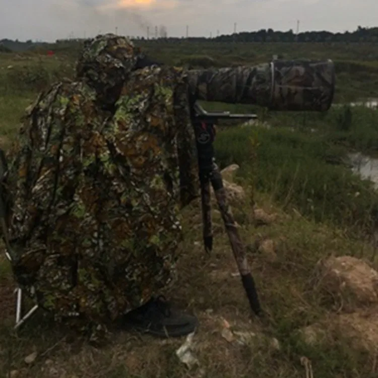 Фото 3D Биомиметический камуфляжный костюм Lucky Suit, Костюм-невидимка с эффектом листовой маскировки, Дышащий и комфортный камуфляжный костюм, Военная униформа №4