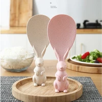 rice scoop standing type household spoon non stick rice spoon meal spoon cute kitchen accessories
