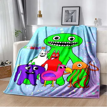 Hot Game Garten of Banban Printed Blanke,Can Also Be Used As A Bed Sheet，bath Towel,knee or Nap Blanket,sofa Living Room Bedroom