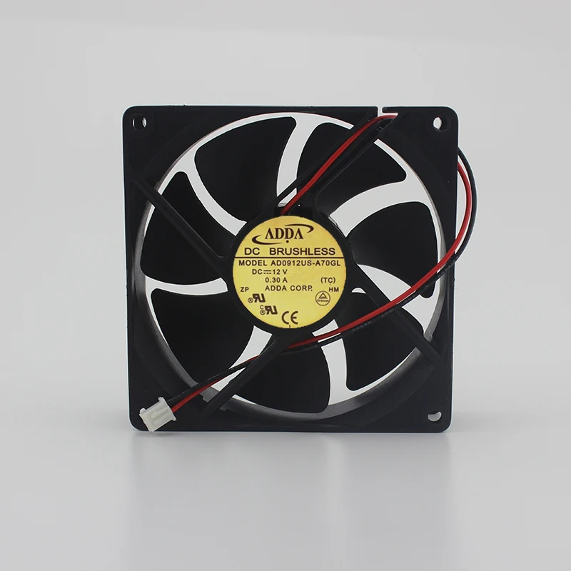 

Совершенно новый AD0912US-A70GL DC 12V 0.30A 9025 9cm 90*90*25mm охлаждающий вентилятор охлаждения