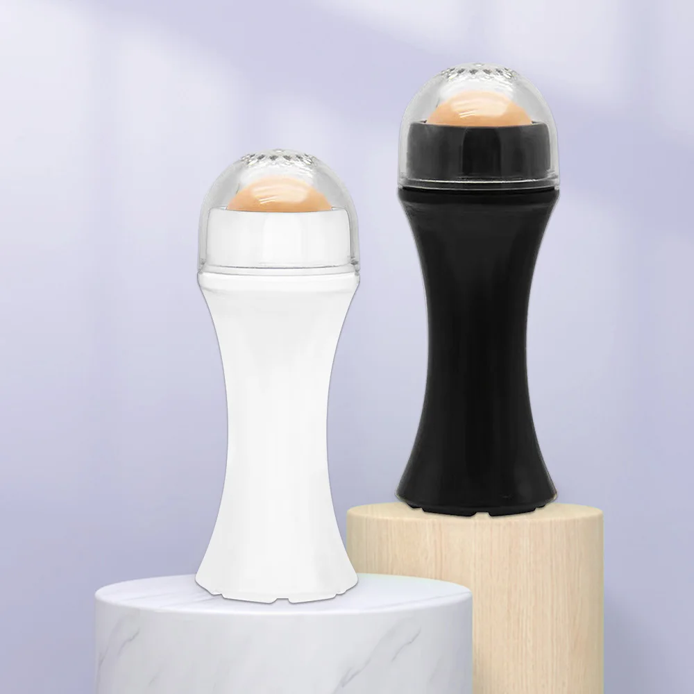 

Natural Volcanic Roller Oil Control Rolling Stone Matte Makeup Face Skin Care Tool Facial Cleaning Oil Absorption Roller on Ball