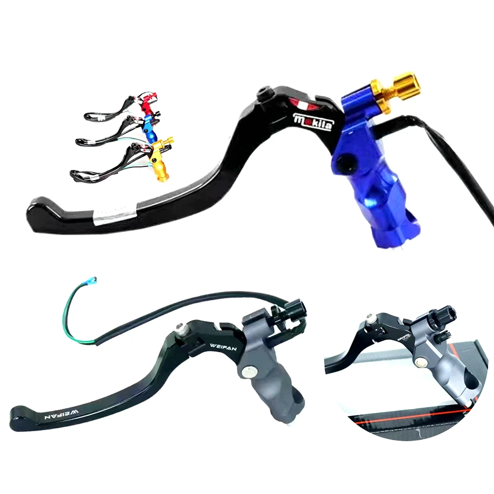 Универсальный рычаг сцепления на руль мотоцикла 7/8 дюйма 22 мм для Yamaha Honda Kawasaki Suzuki