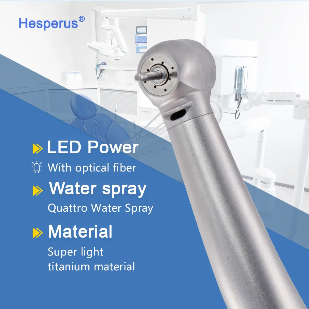 M900KL Den tal Оптическое волокно Светодиодная 3-кратная турбина Высокоскоростной