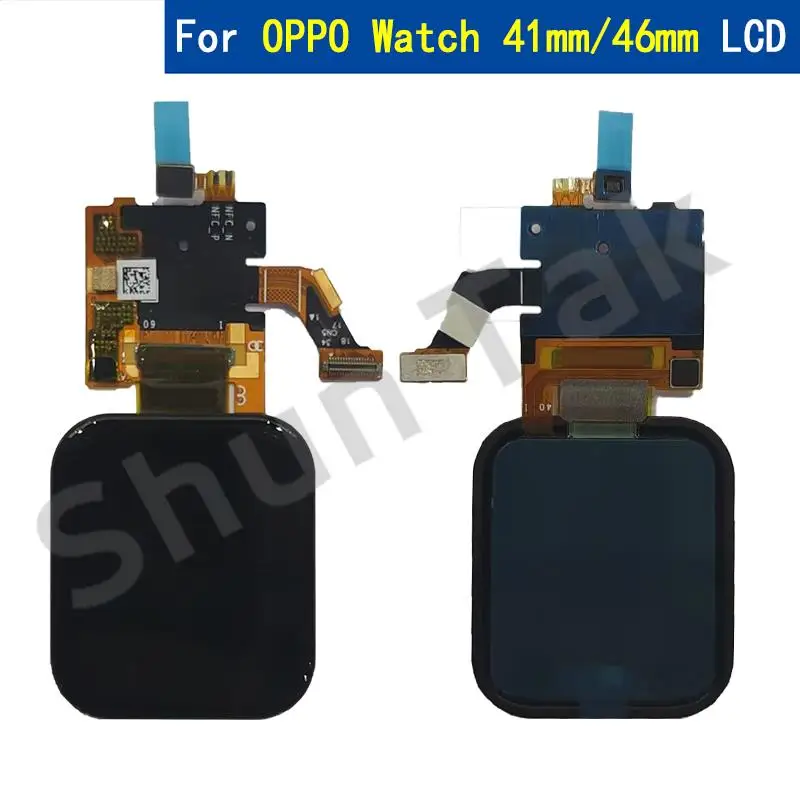 

original For Oppo Watch 46mm LCD Display With Touch Screen Digitizer Sensor Panel Assembly for oppo watch 41mm lcd