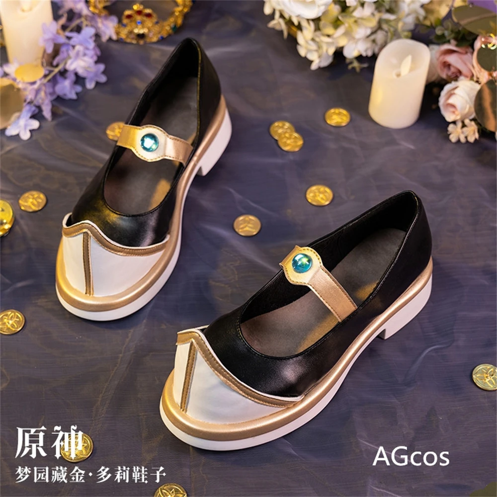 

AGCOS Presale Genshin Impact Dori Cosplay Shoes