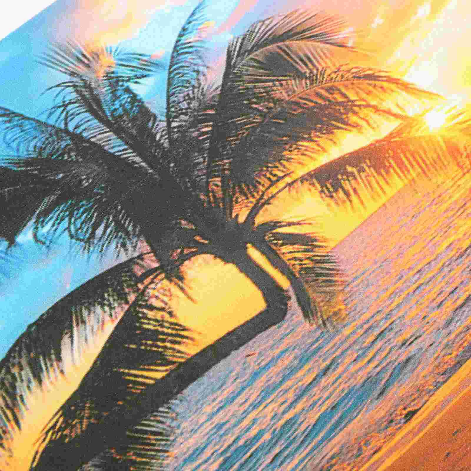 

Canvas Wall Background Beach Scenery Artwork Painting Decor Picture Hanging