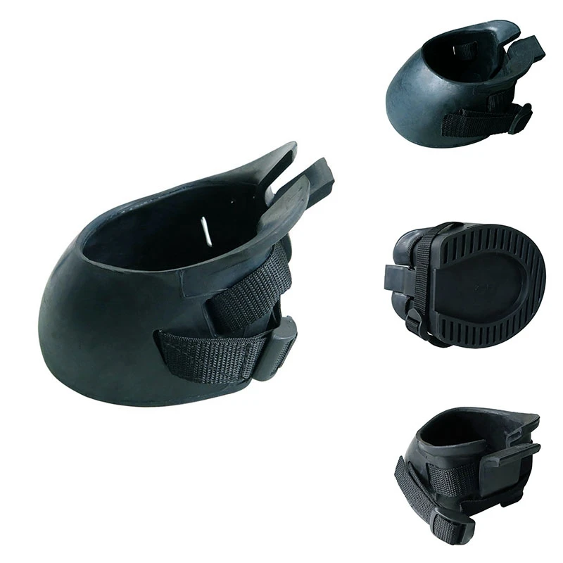 Сапоги с копытами для лошадей изоляция грязная вода резиновая защита лошади