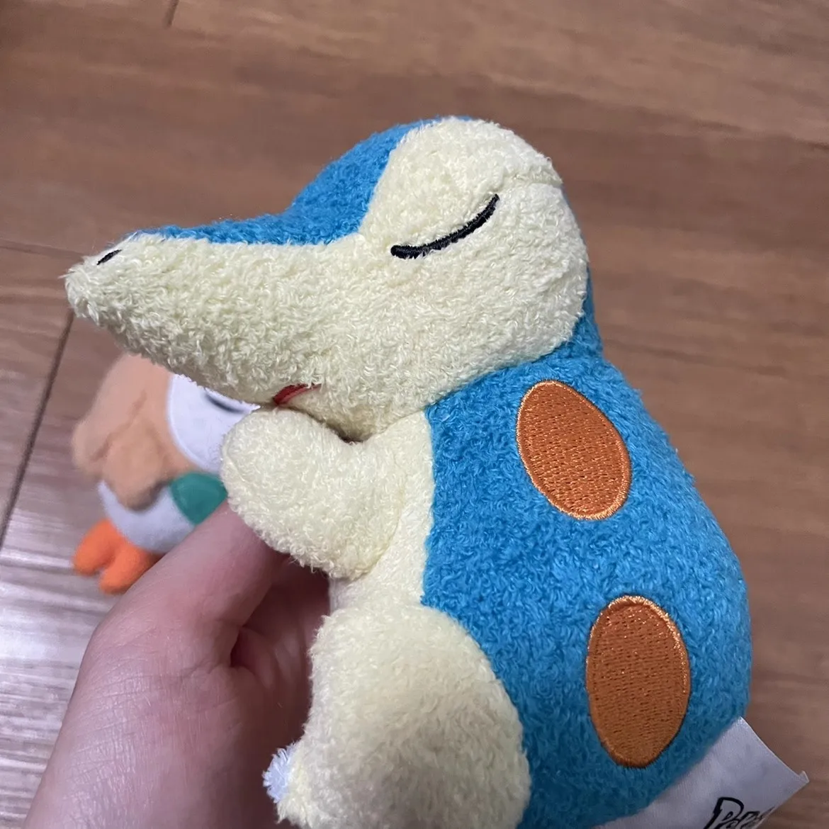 Оригинальные японские плюшевые игрушки Pokemon Arceus gosanke Cyndaquil oshaott куклы детские