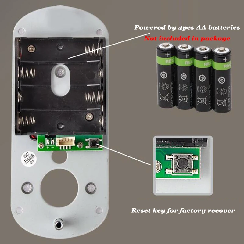 Умный дверной замок с Bluetooth электронный без ключа цифровой клавиатурой Wi-Fi и