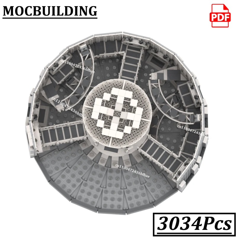 Фото Конструктор MOCBUILDING: Диорама «Комната управления» (Модель «Машина времени», 14-я версия) – развивающая игрушка для мальчиков и девочек, отличный подарок №3