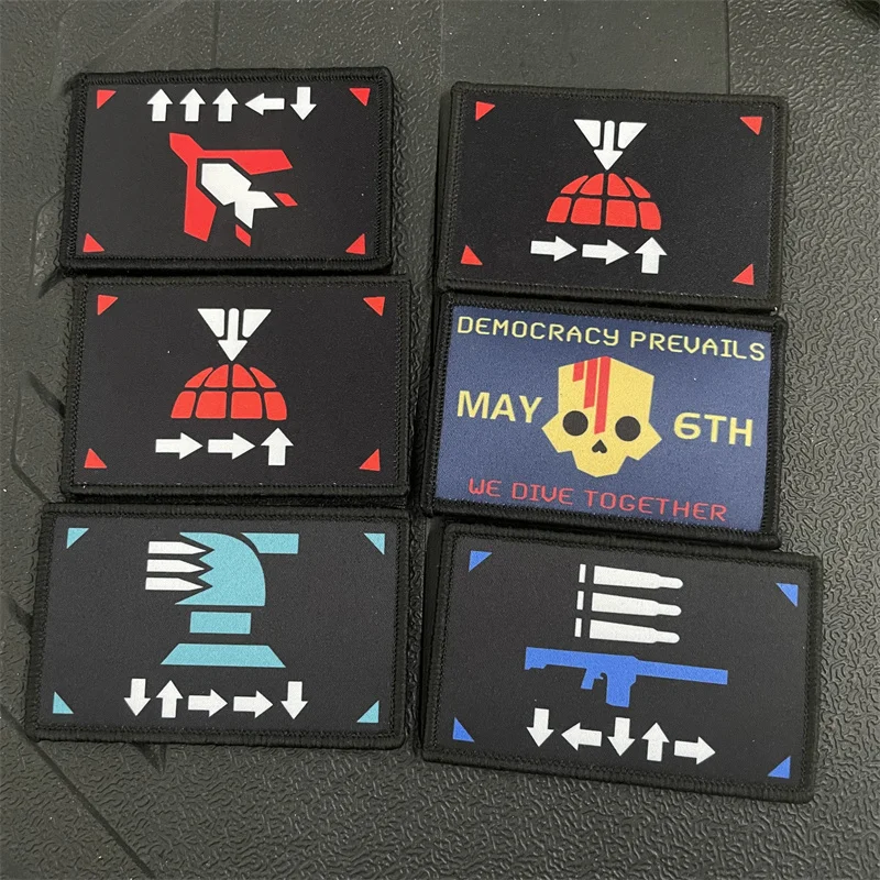 Тактическая наклейка с имитацией черепа эмблема в стиле милитари 6 мая